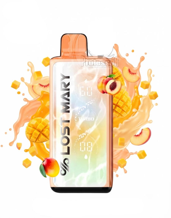 Lost Mary Turbo 35000 Puffs Disposable - Mango Peach Lost Mary Turbo 35000 Puffs Disposable - Mango Peach