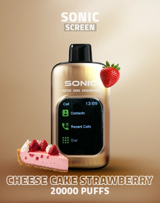 Sonic Screen 20000 Puffs Disposable - Strawberry Cheesecake