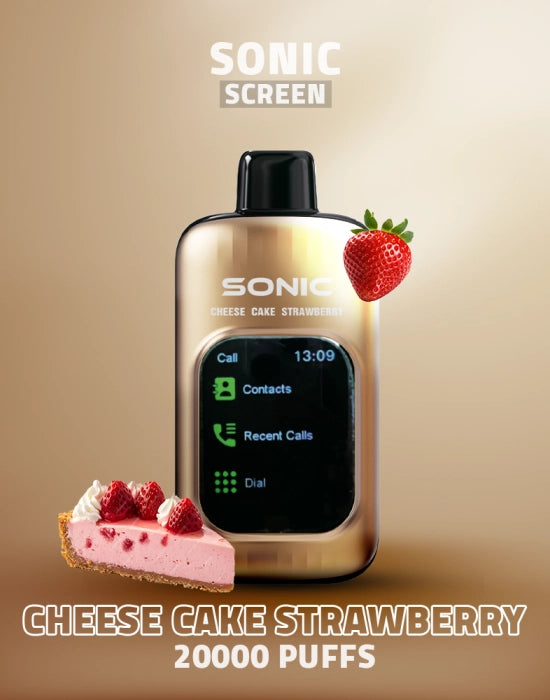 Sonic Screen 20000 Puffs Disposable - Strawberry Cheesecake