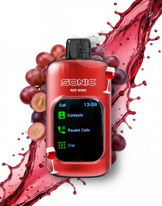 Sonic Screen 20000 Puffs Disposable - Red Wine
